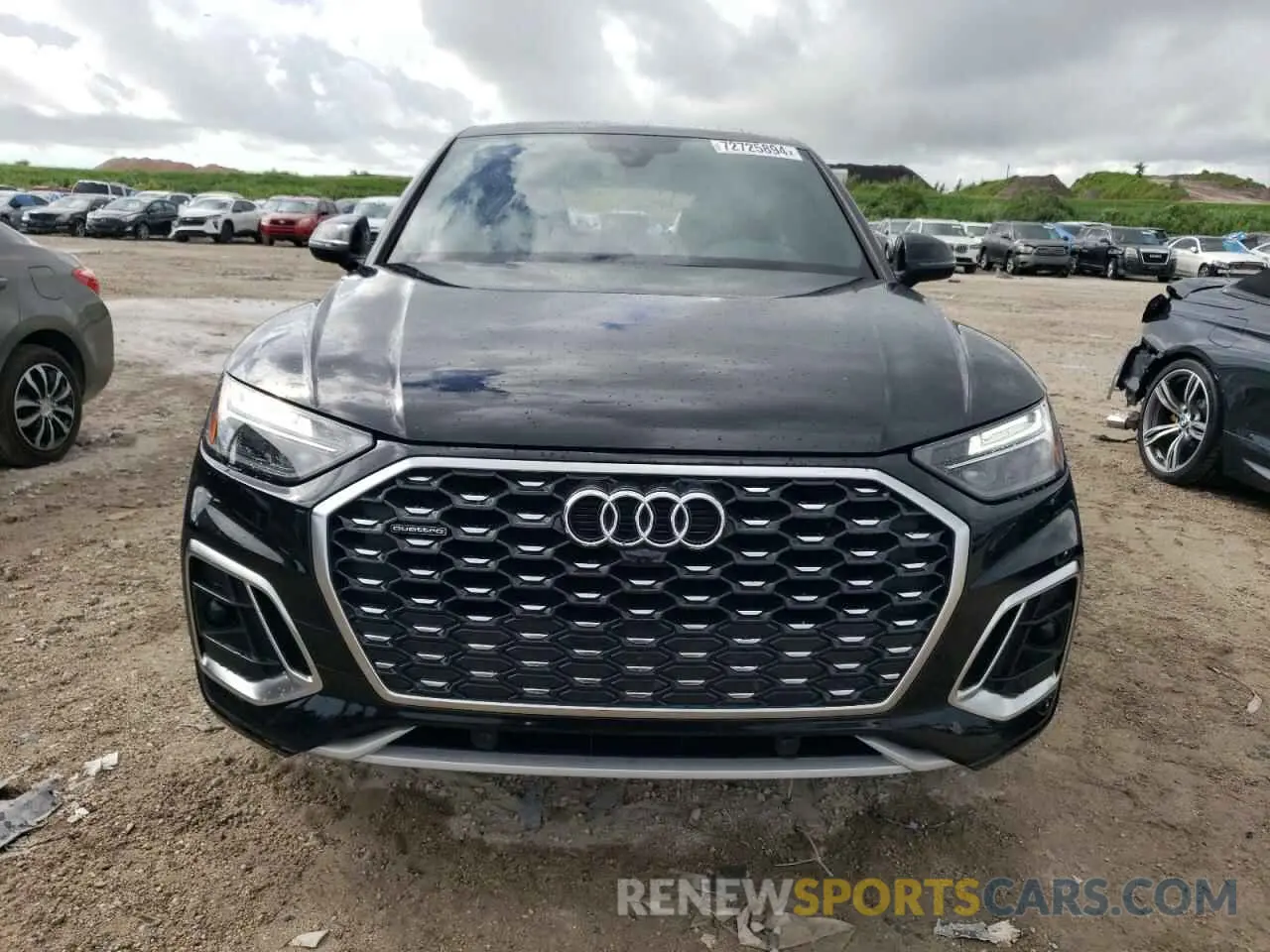 5 fotografías del automóvil dañado WA15AAFY2M2128461 AUDI Q5 2021