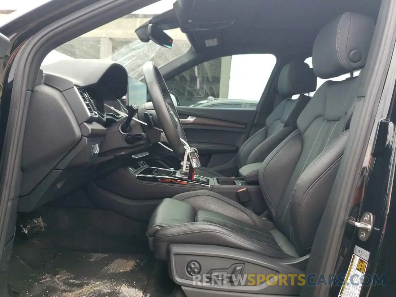7 fotografías del automóvil dañado WA15AAFY2M2128461 AUDI Q5 2021