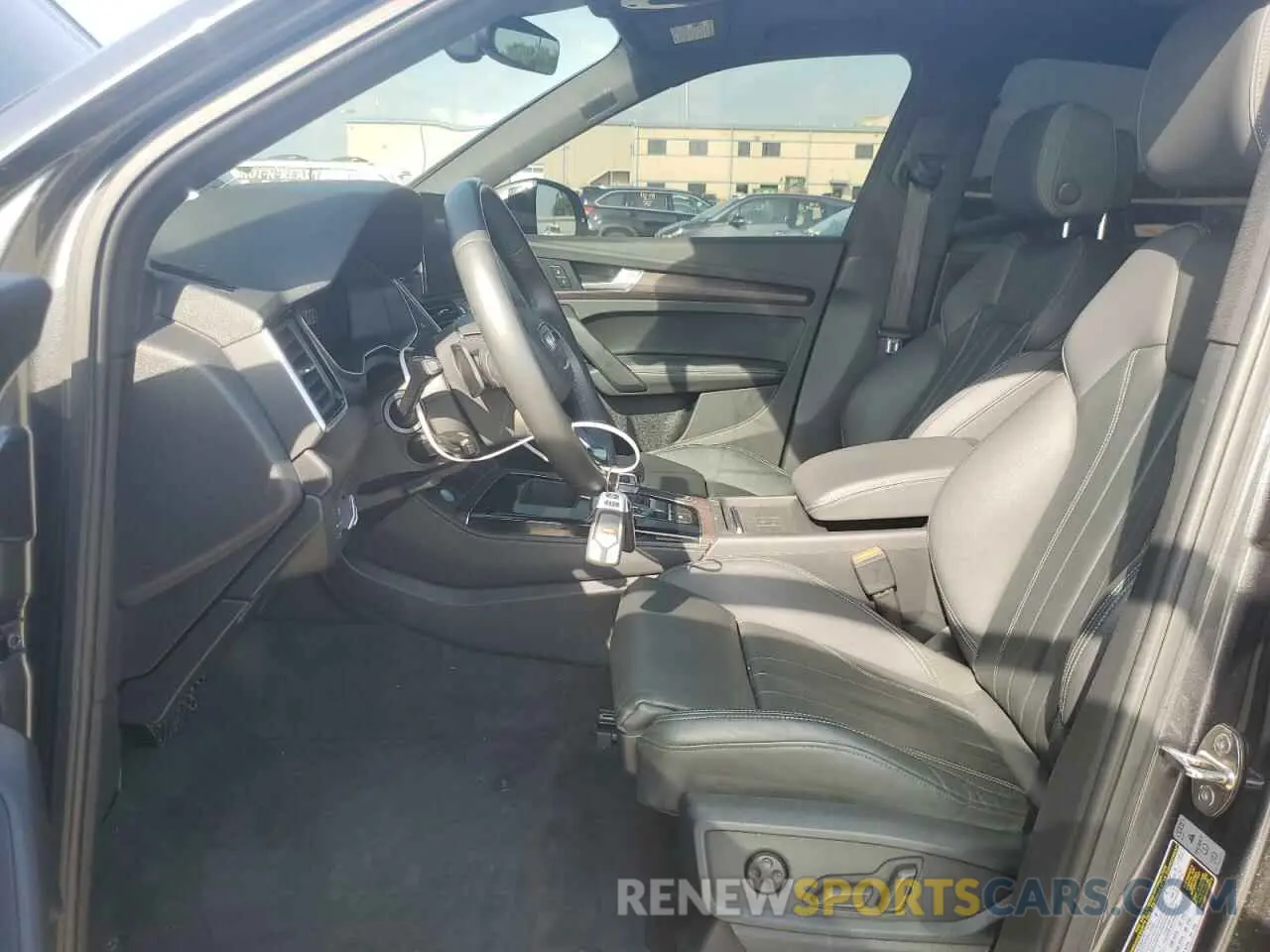 7 fotografías del automóvil dañado WA15AAFY7M2093321 AUDI Q5 2021