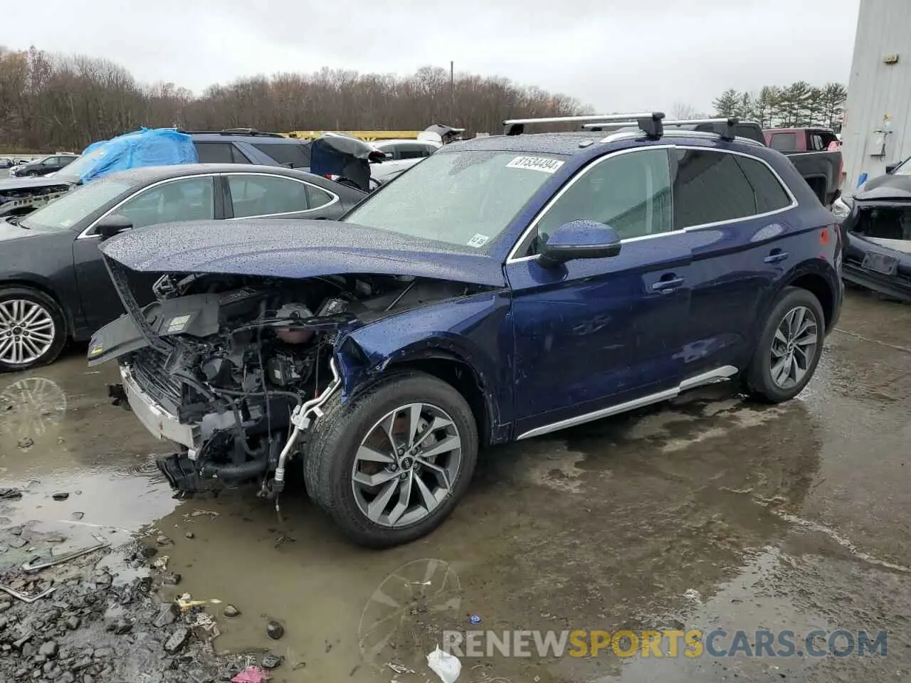 1 fotografías del automóvil dañado WA1AAAFY0M2010018 AUDI Q5 2021