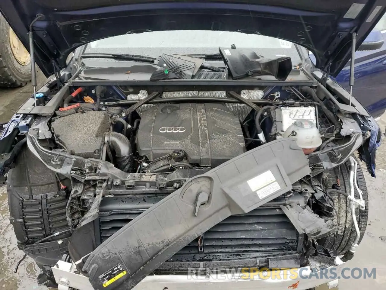 12 fotografías del automóvil dañado WA1AAAFY0M2010018 AUDI Q5 2021