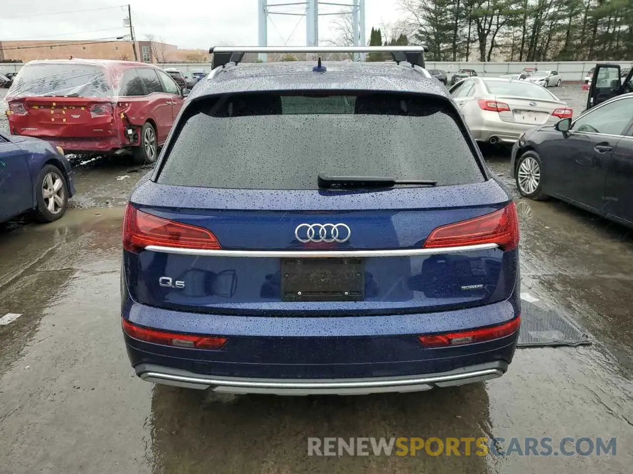 6 fotografías del automóvil dañado WA1AAAFY0M2010018 AUDI Q5 2021
