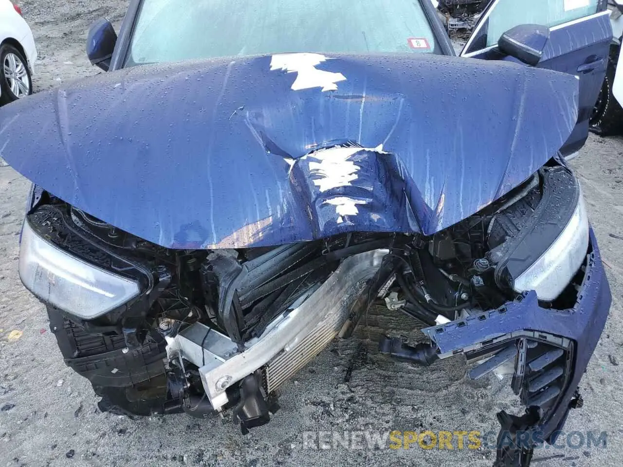 12 fotografías del automóvil dañado WA1AAAFY0M2035016 AUDI Q5 2021