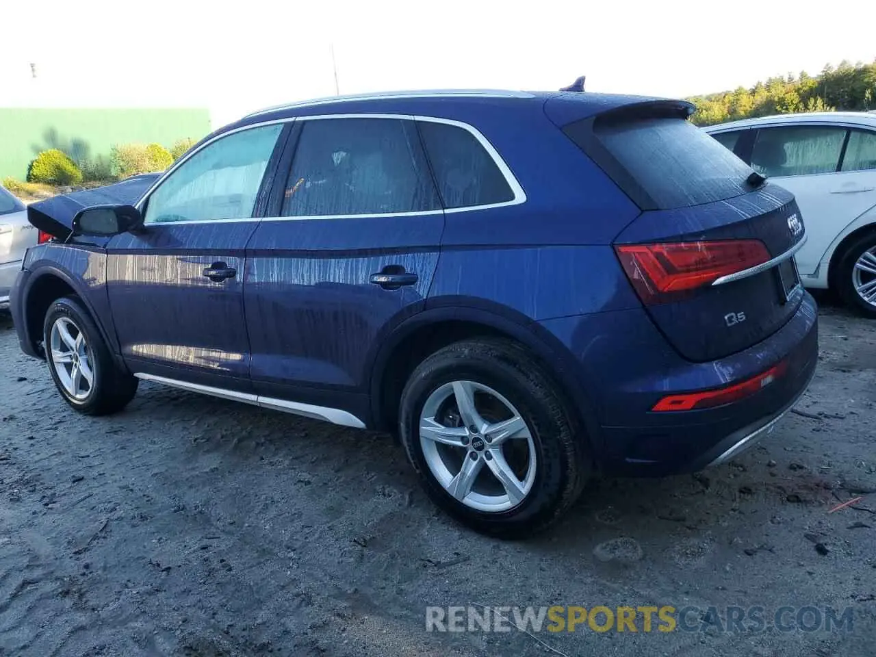2 fotografías del automóvil dañado WA1AAAFY0M2035016 AUDI Q5 2021