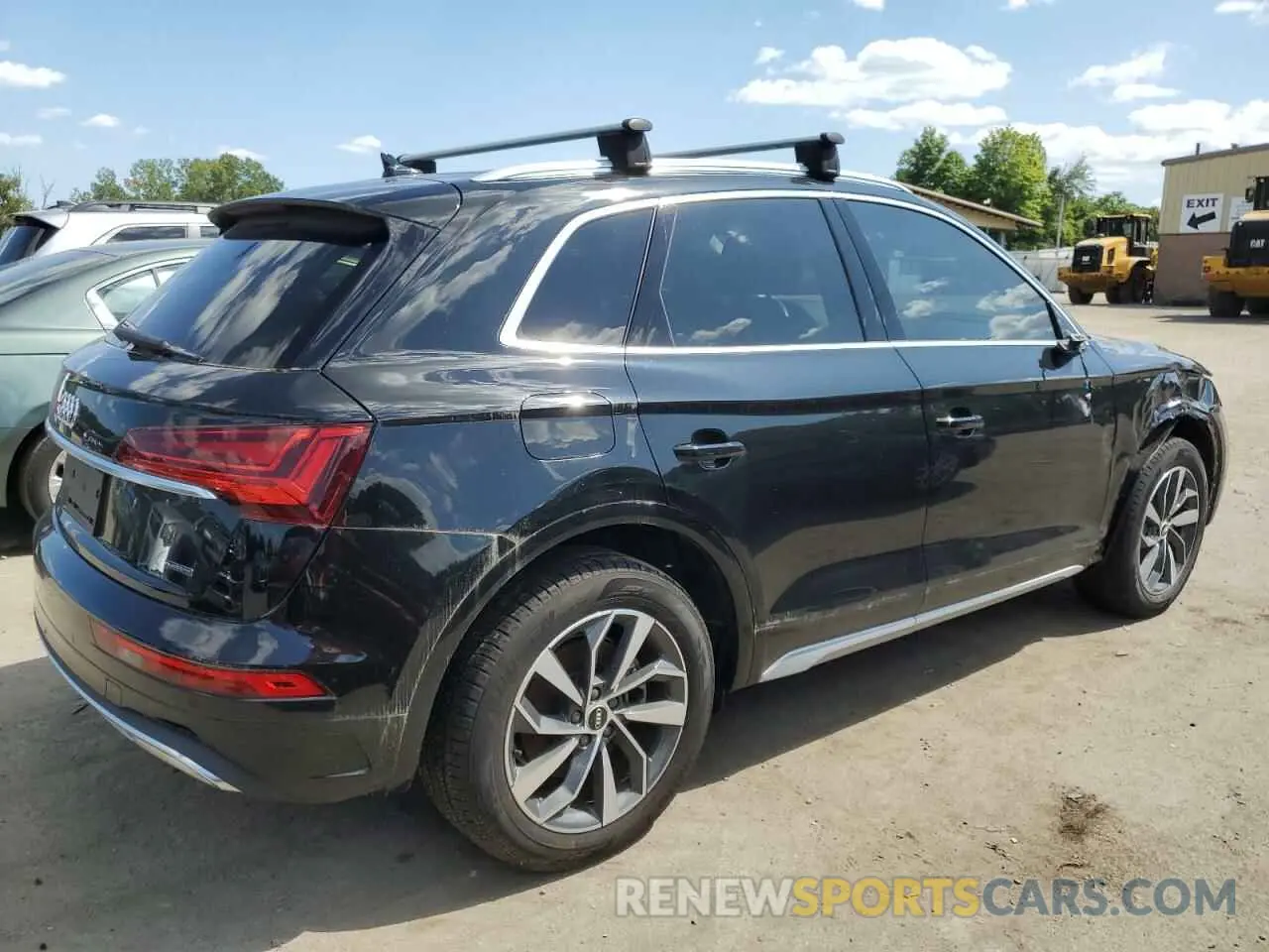 3 fotografías del automóvil dañado WA1AAAFY0M2093580 AUDI Q5 2021