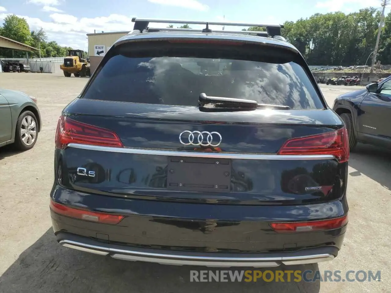 6 fotografías del automóvil dañado WA1AAAFY0M2093580 AUDI Q5 2021