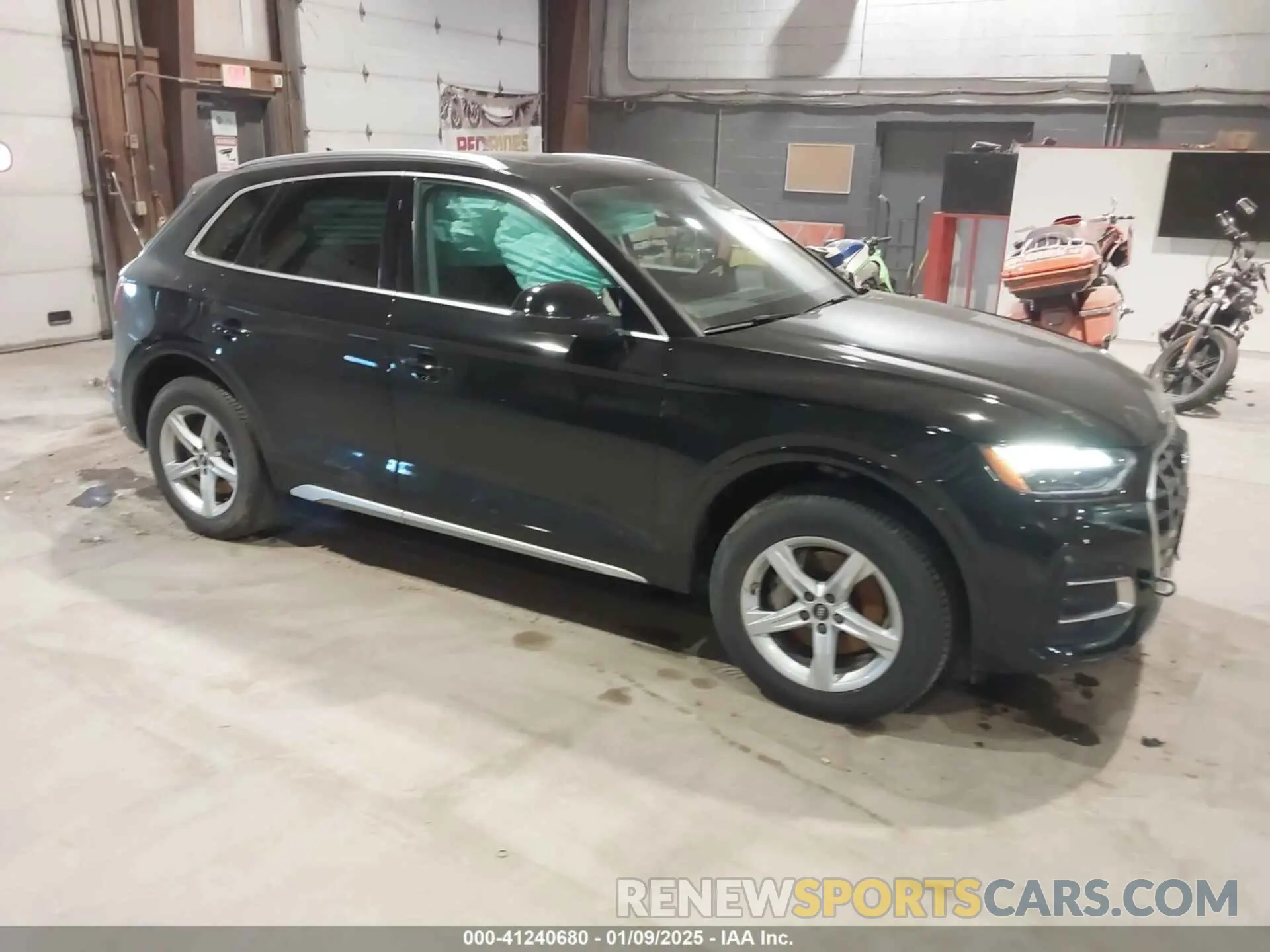 1 fotografías del automóvil dañado WA1AAAFY0M2128148 AUDI Q5 2021