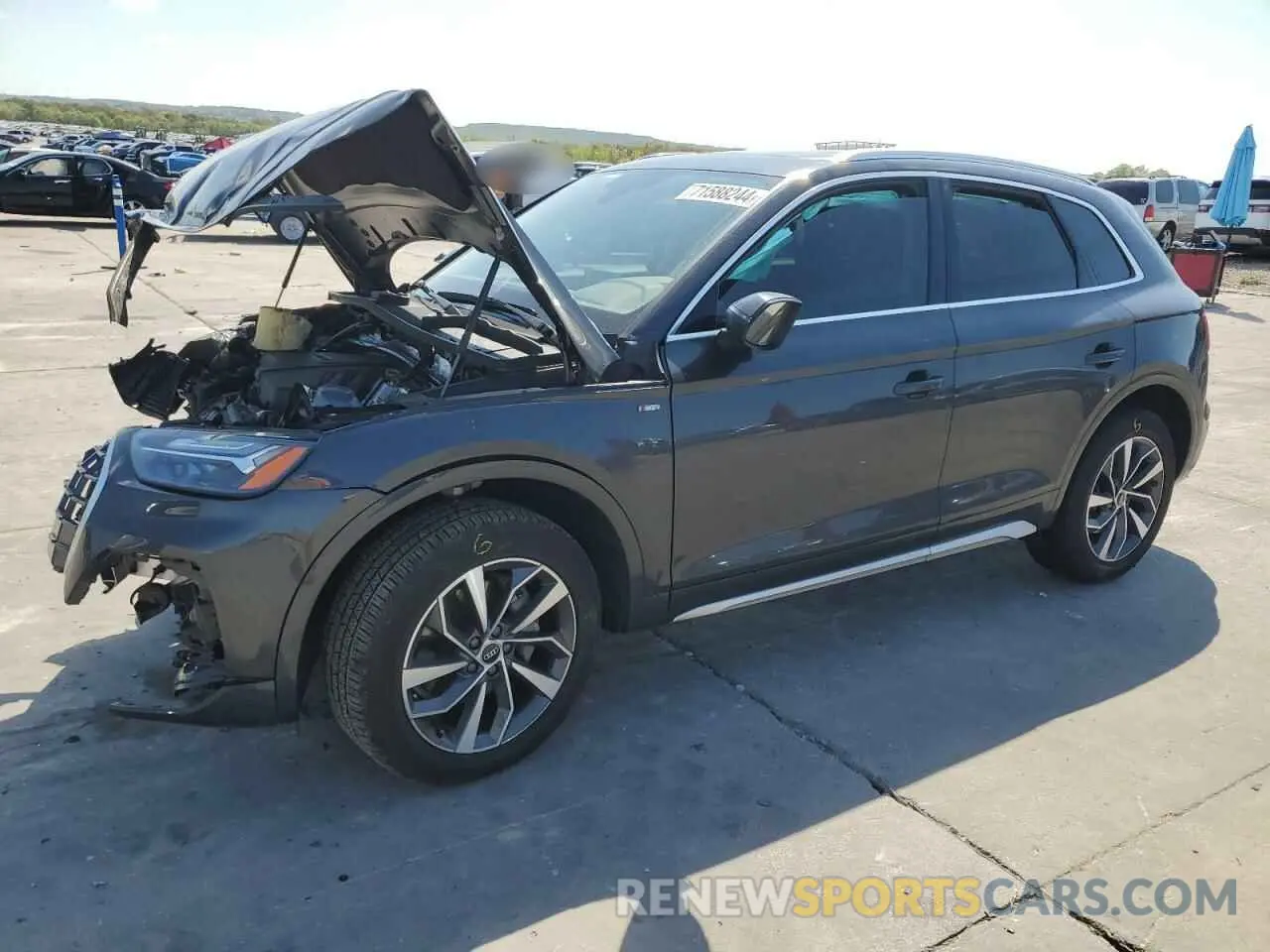 1 fotografías del automóvil dañado WA1AAAFY1M2014000 AUDI Q5 2021
