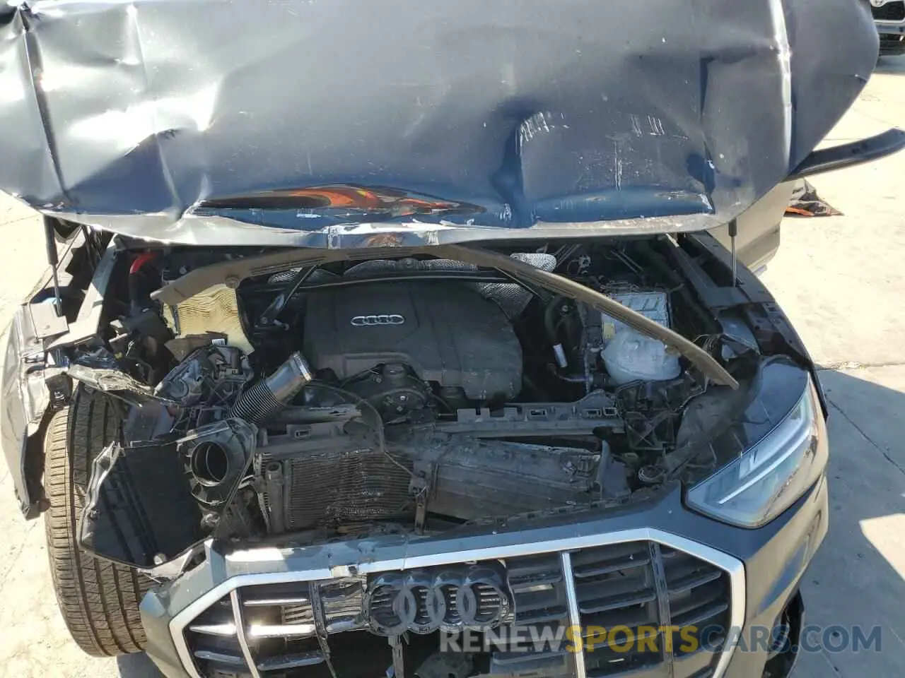 12 fotografías del automóvil dañado WA1AAAFY1M2014000 AUDI Q5 2021