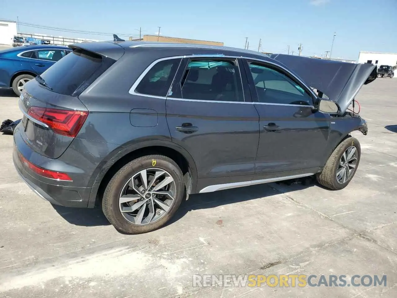 3 fotografías del automóvil dañado WA1AAAFY1M2014000 AUDI Q5 2021