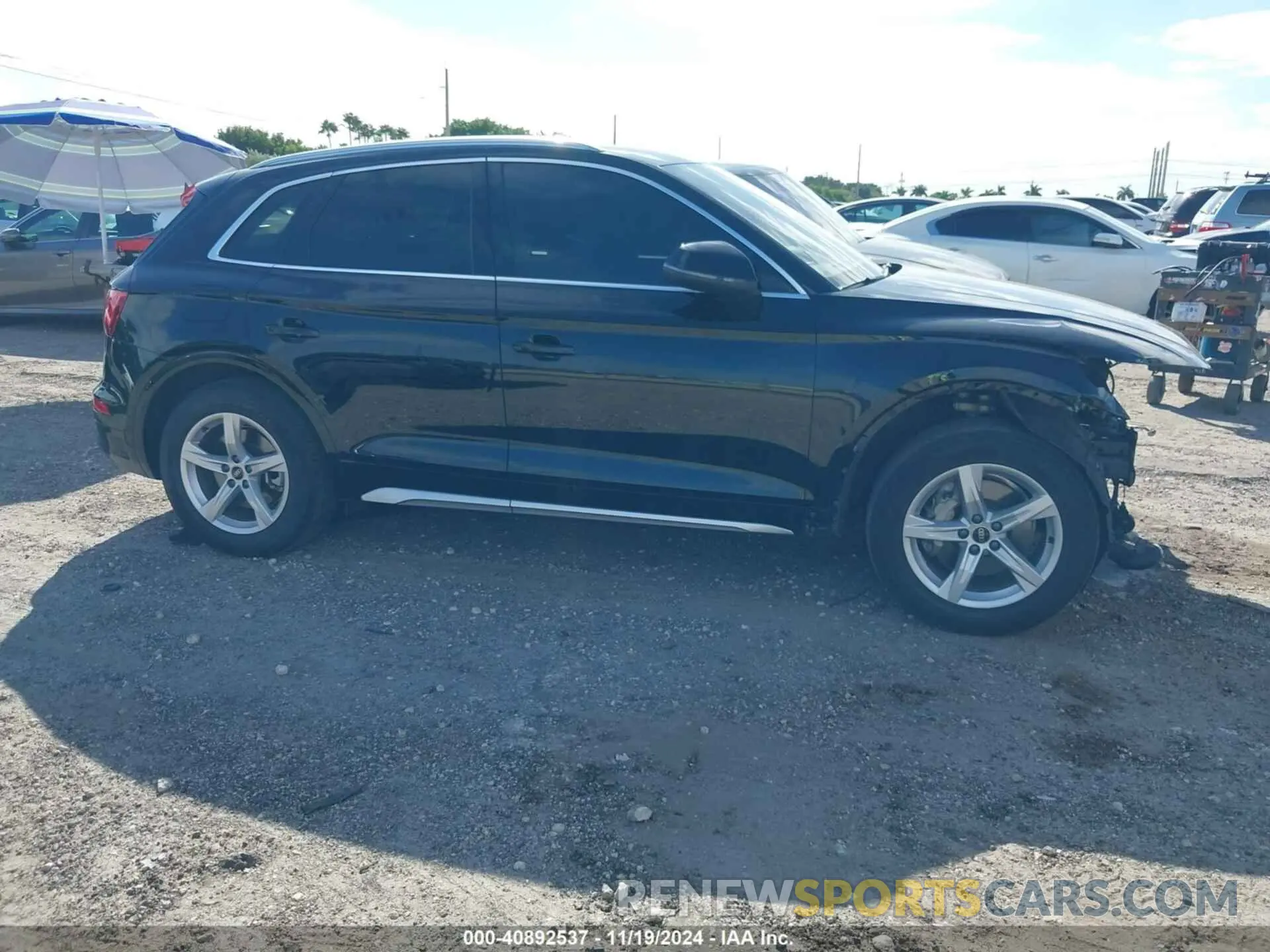 1 fotografías del automóvil dañado WA1AAAFY1M2075038 AUDI Q5 2021