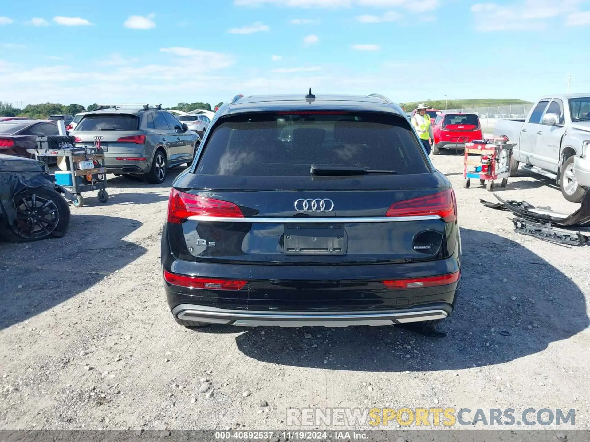 17 fotografías del automóvil dañado WA1AAAFY1M2075038 AUDI Q5 2021
