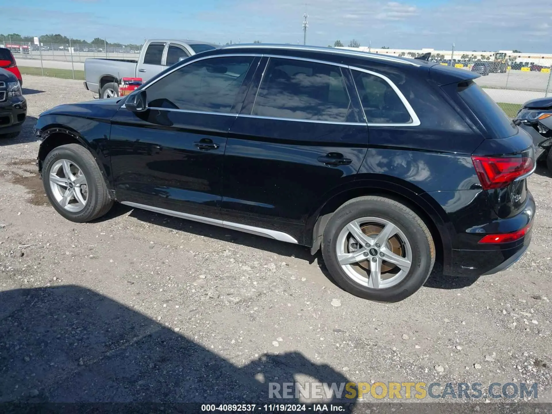 3 fotografías del automóvil dañado WA1AAAFY1M2075038 AUDI Q5 2021
