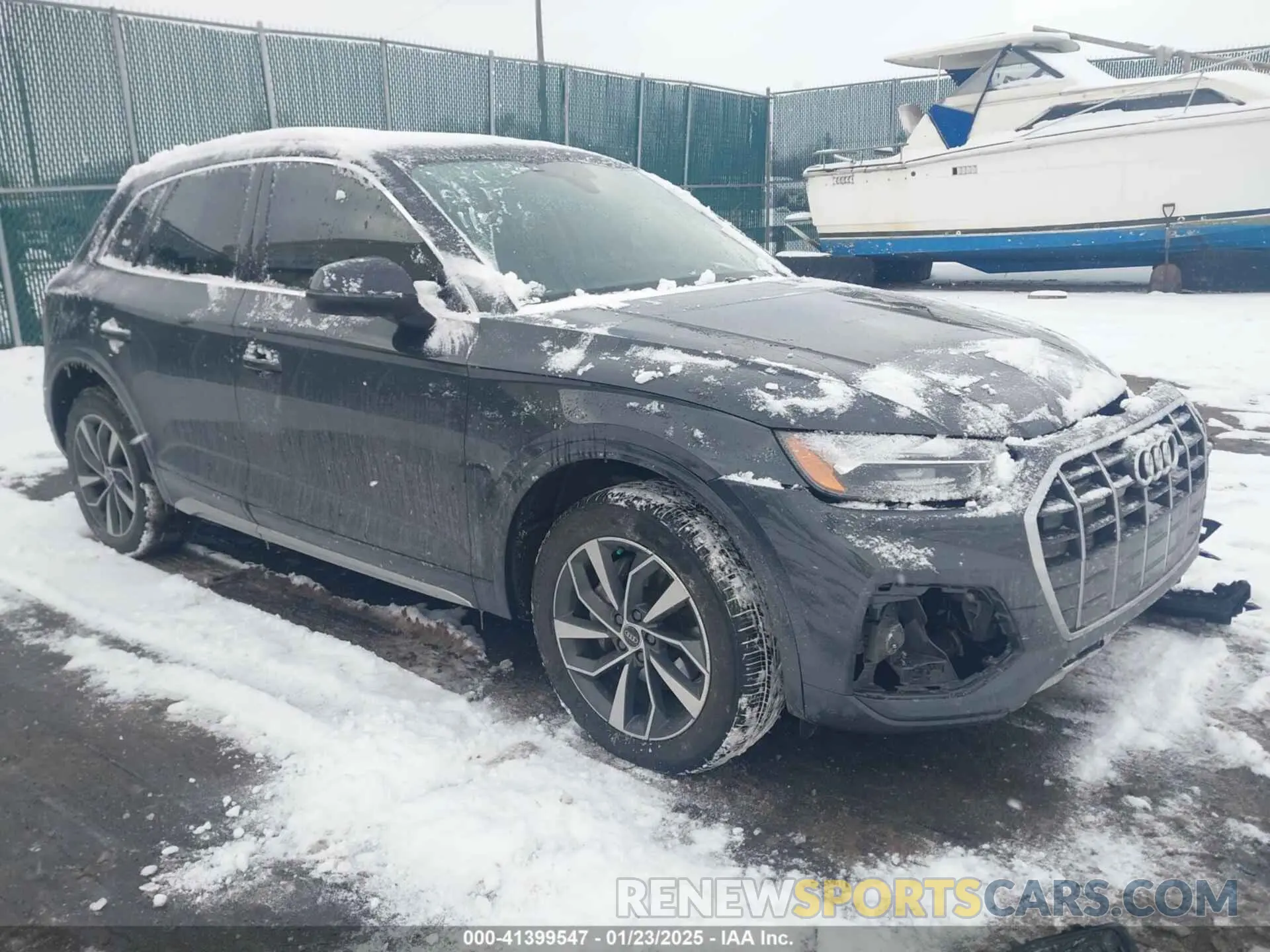 1 fotografías del automóvil dañado WA1AAAFY1M2101881 AUDI Q5 2021