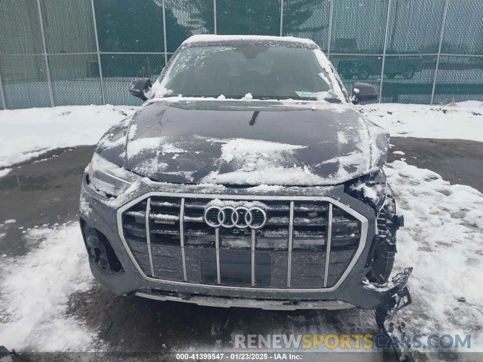 12 fotografías del automóvil dañado WA1AAAFY1M2101881 AUDI Q5 2021