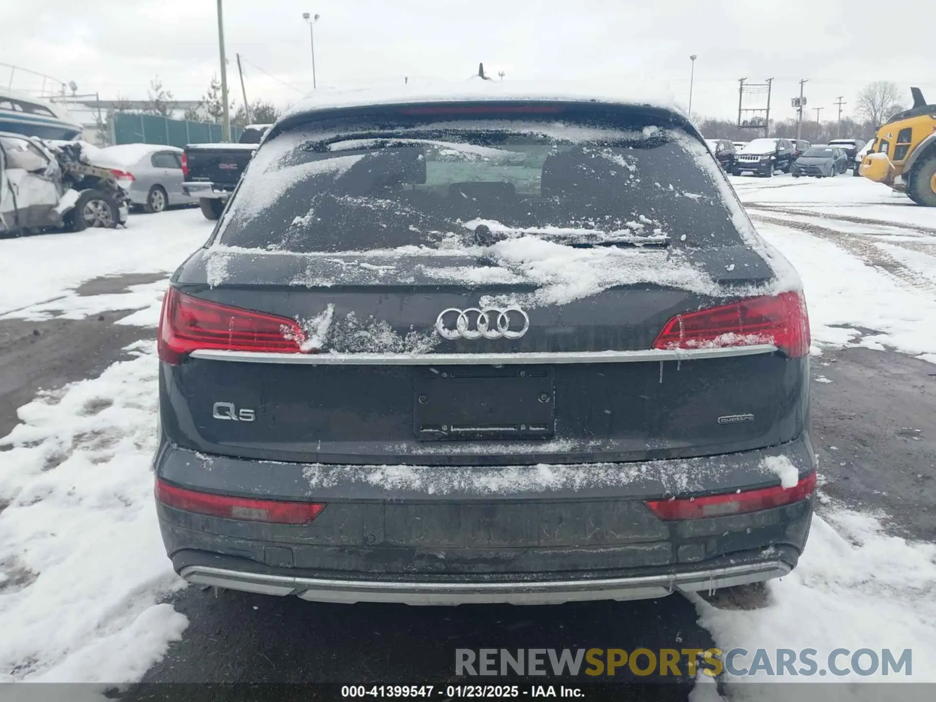16 fotografías del automóvil dañado WA1AAAFY1M2101881 AUDI Q5 2021