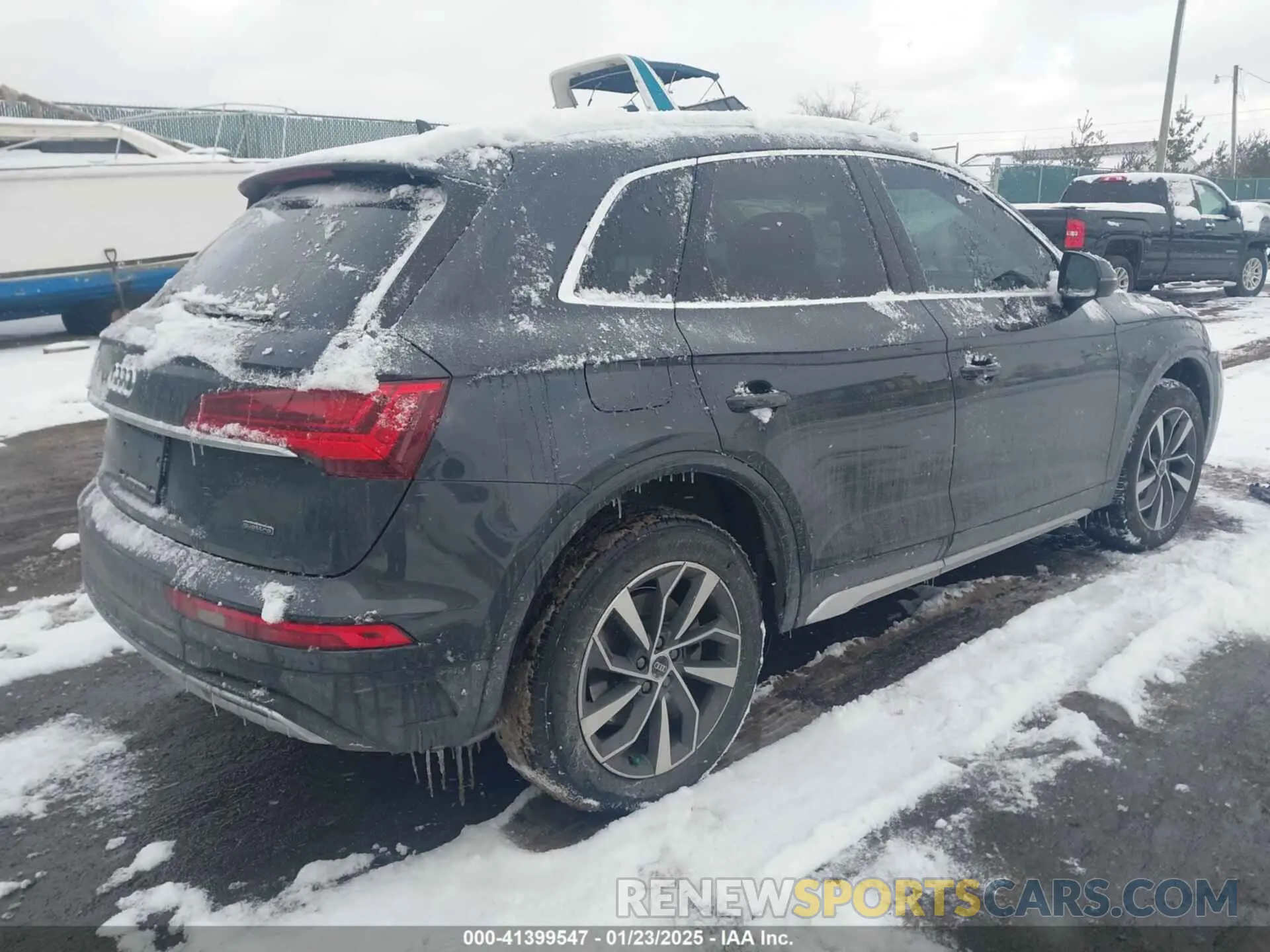 4 fotografías del automóvil dañado WA1AAAFY1M2101881 AUDI Q5 2021