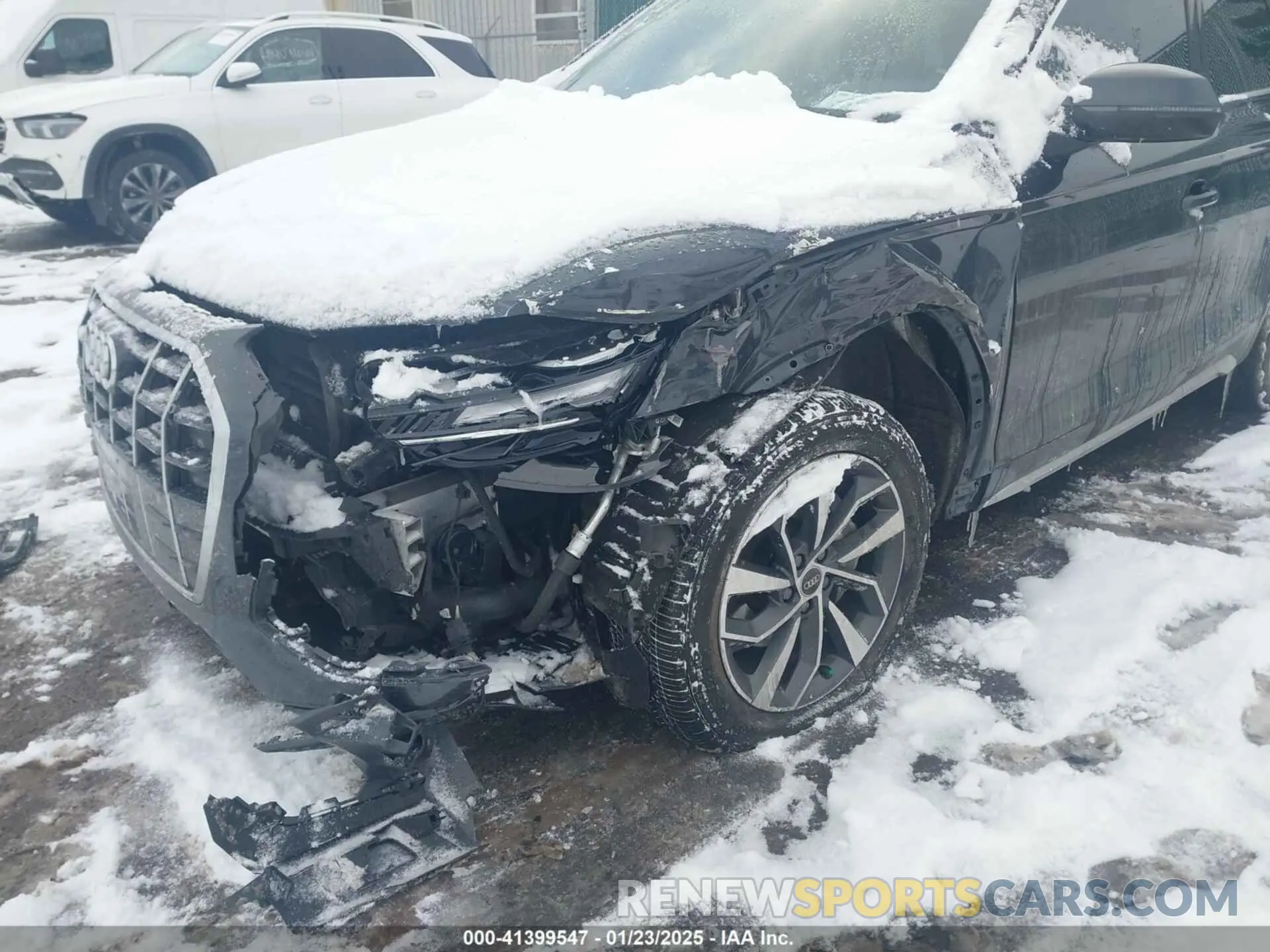 6 fotografías del automóvil dañado WA1AAAFY1M2101881 AUDI Q5 2021