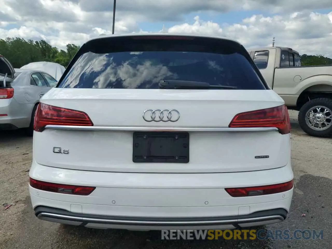 6 fotografías del automóvil dañado WA1AAAFY2M2002583 AUDI Q5 2021