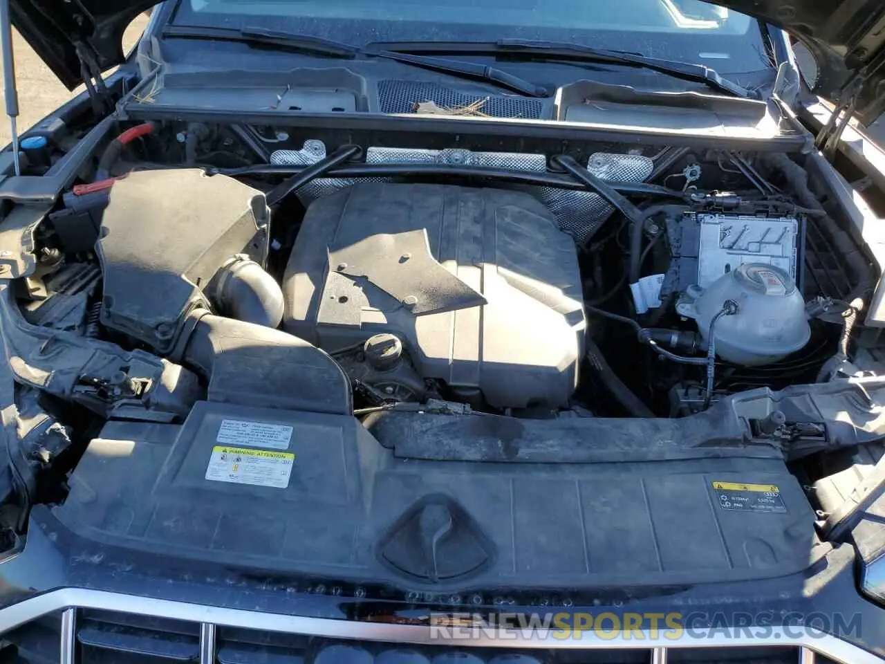12 fotografías del automóvil dañado WA1AAAFY2M2005791 AUDI Q5 2021