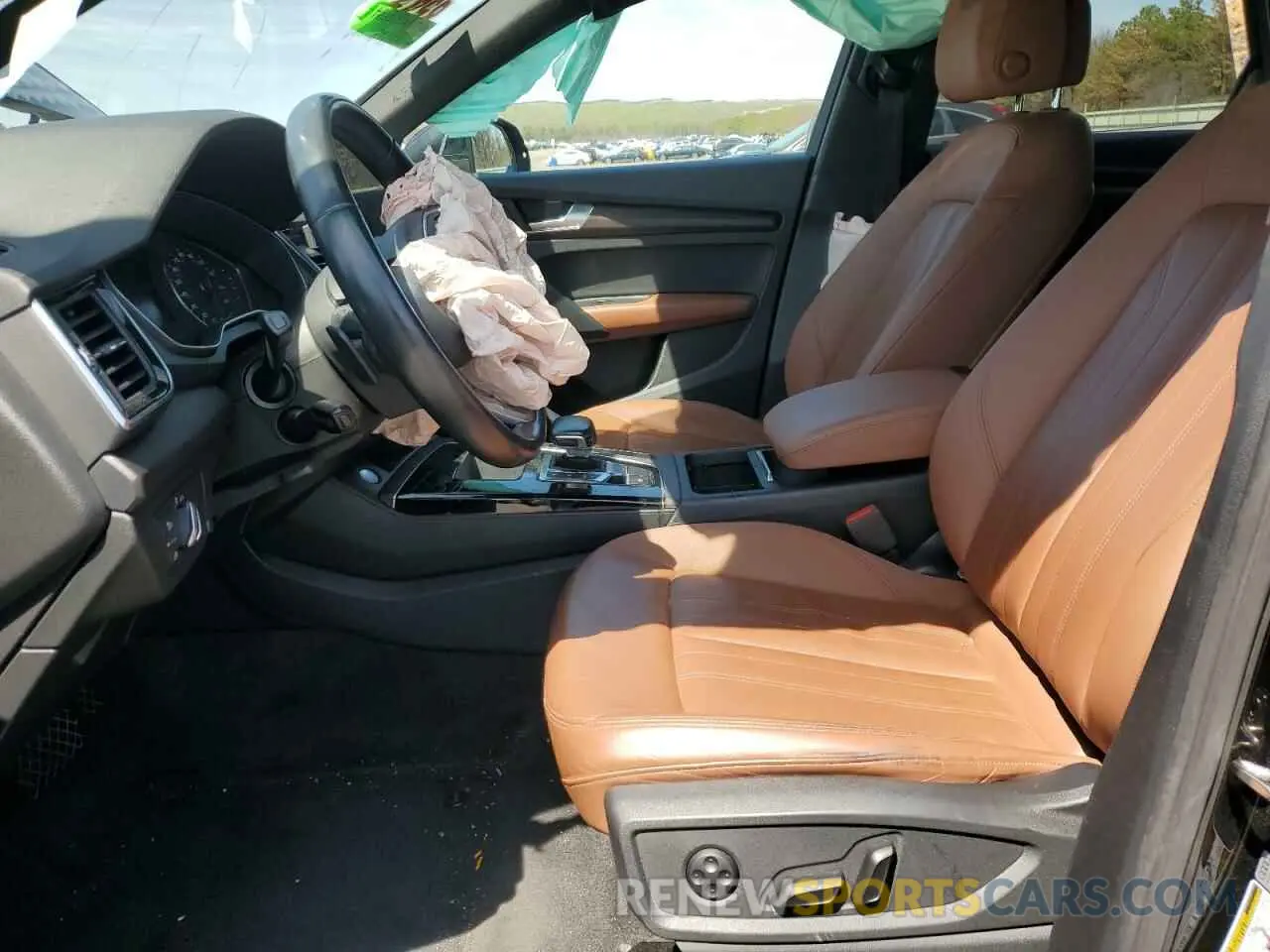 7 fotografías del automóvil dañado WA1AAAFY2M2052822 AUDI Q5 2021