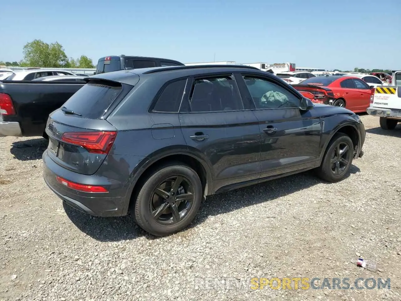 3 fotografías del automóvil dañado WA1AAAFY2M2056417 AUDI Q5 2021