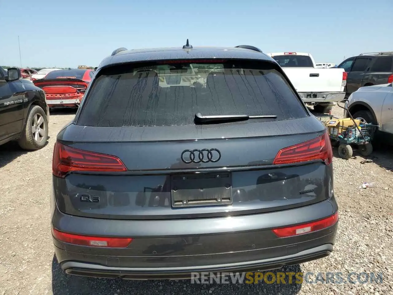 6 fotografías del automóvil dañado WA1AAAFY2M2056417 AUDI Q5 2021