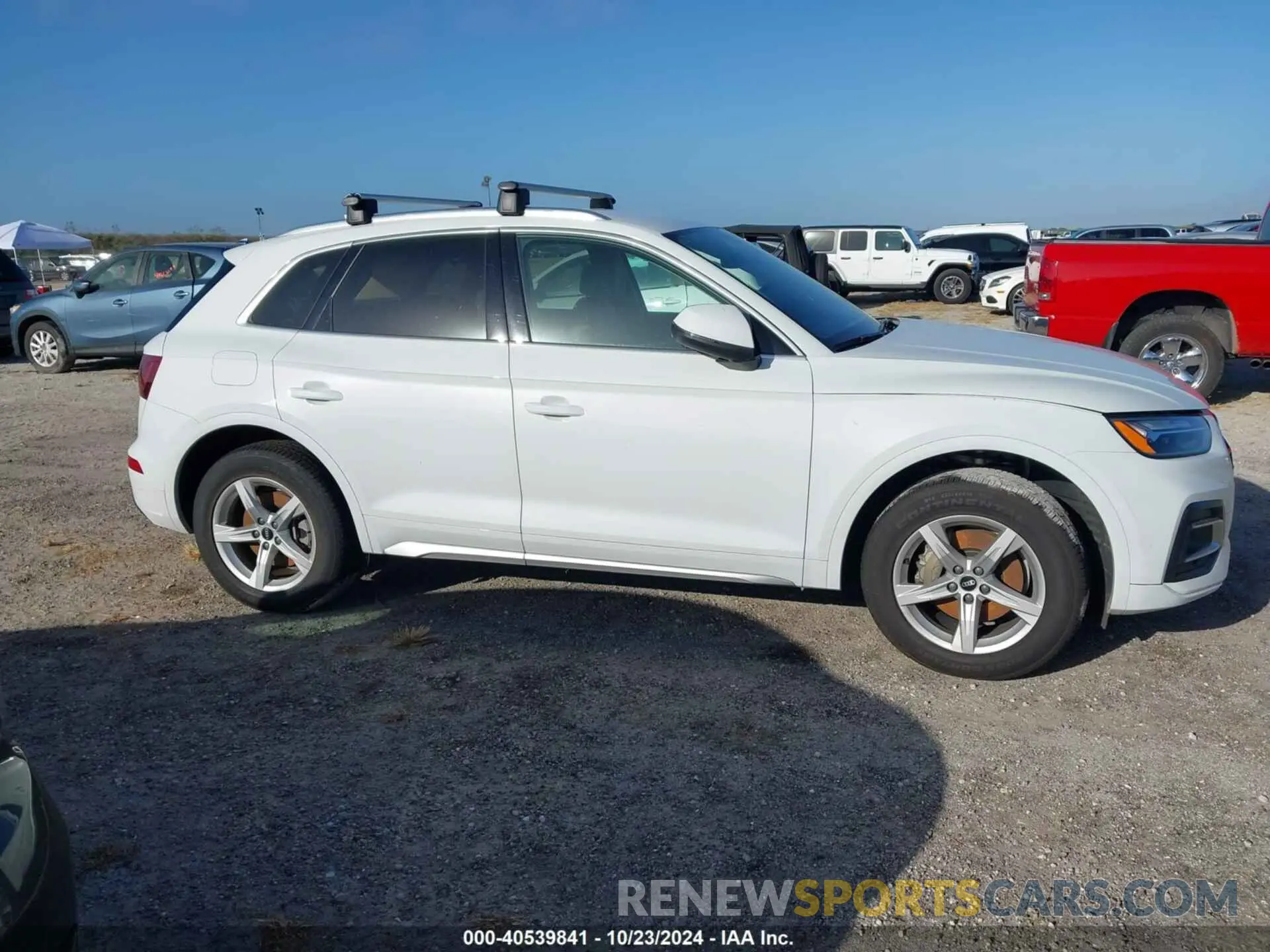 13 fotografías del automóvil dañado WA1AAAFY2M2110699 AUDI Q5 2021