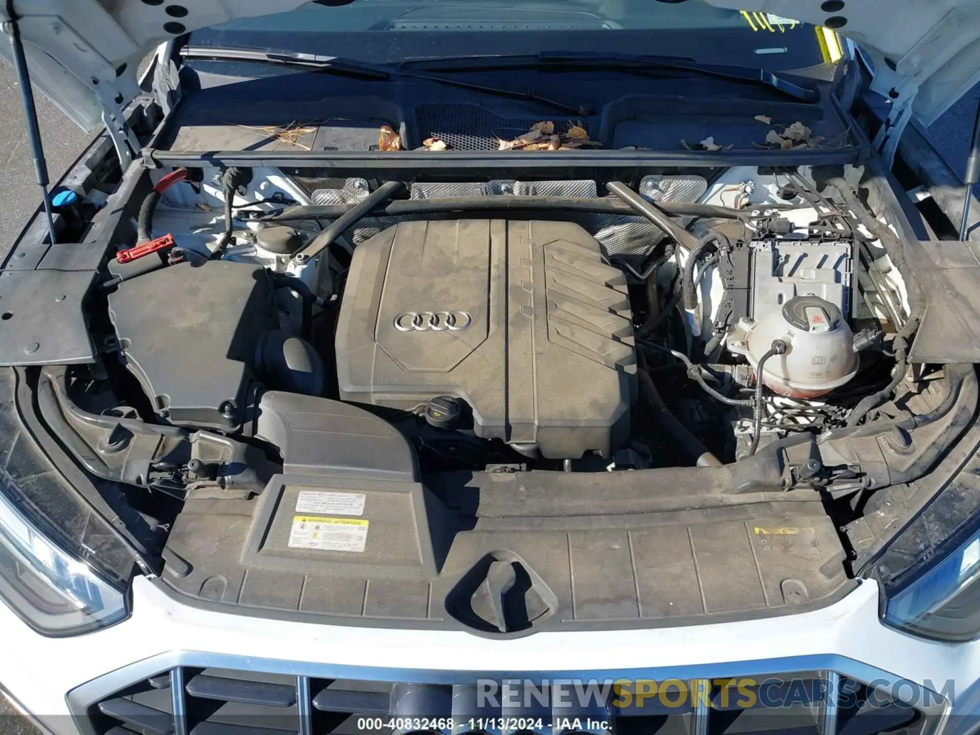 10 fotografías del automóvil dañado WA1AAAFY3M2017254 AUDI Q5 2021