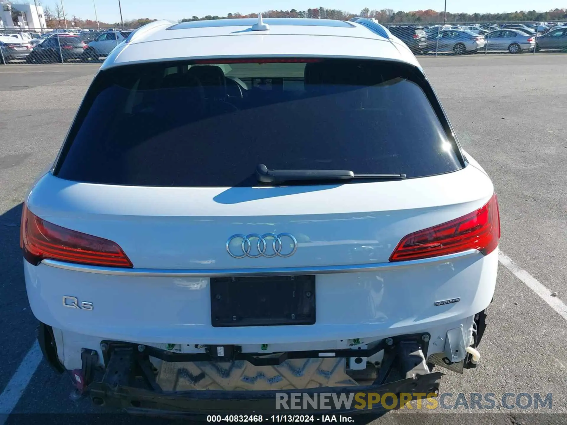 16 fotografías del automóvil dañado WA1AAAFY3M2017254 AUDI Q5 2021