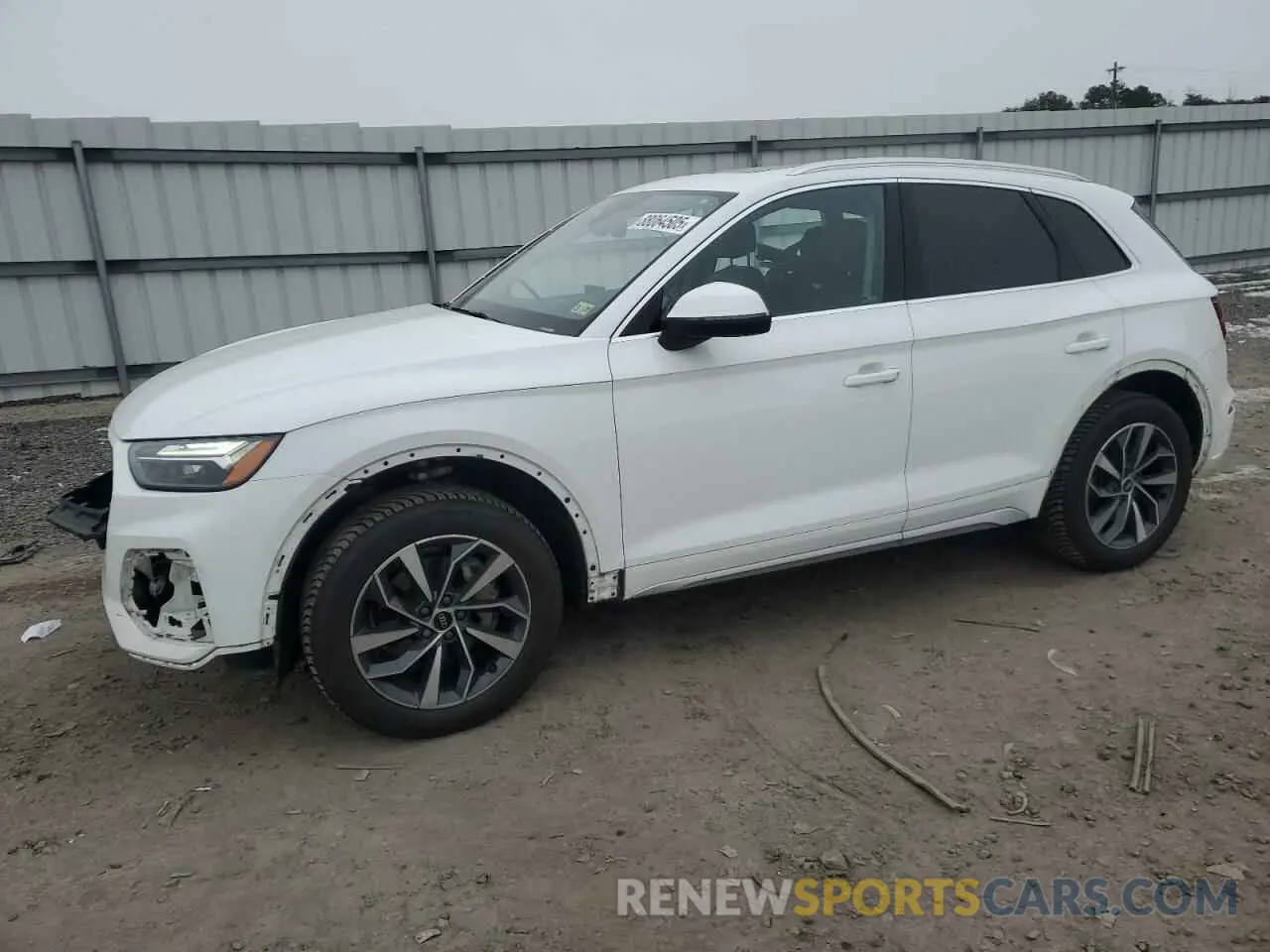 1 fotografías del automóvil dañado WA1AAAFY3M2128323 AUDI Q5 2021