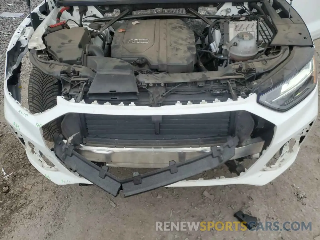 12 fotografías del automóvil dañado WA1AAAFY3M2128323 AUDI Q5 2021