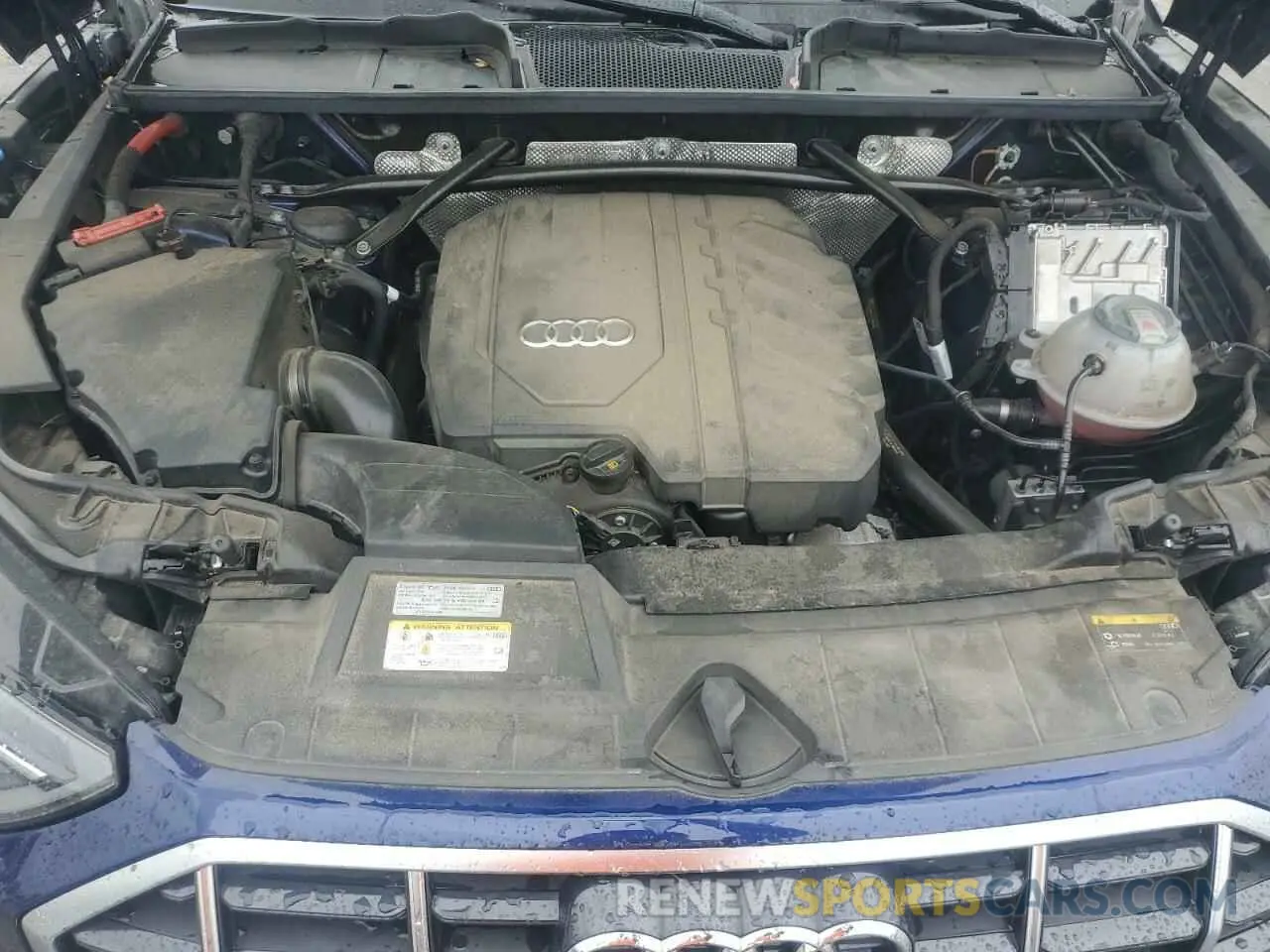 12 fotografías del automóvil dañado WA1AAAFY4M2002990 AUDI Q5 2021