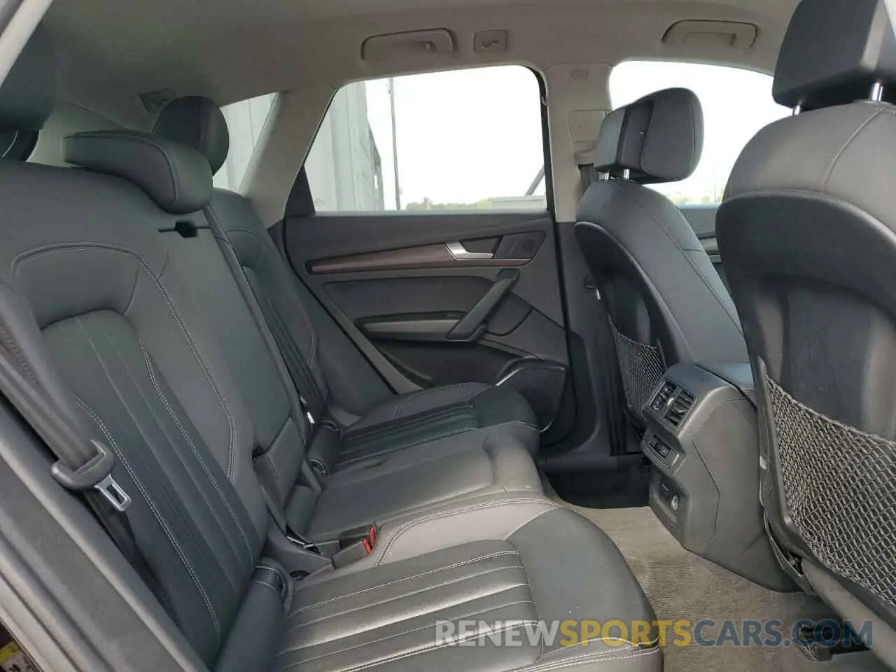 11 fotografías del automóvil dañado WA1AAAFY4M2010832 AUDI Q5 2021