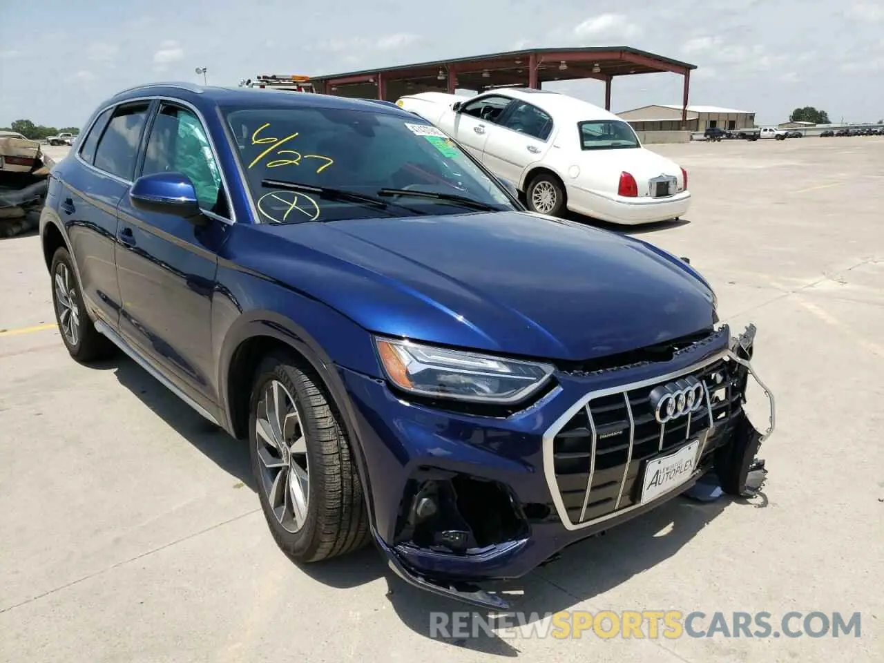 1 fotografías del automóvil dañado WA1AAAFY4M2020566 AUDI Q5 2021