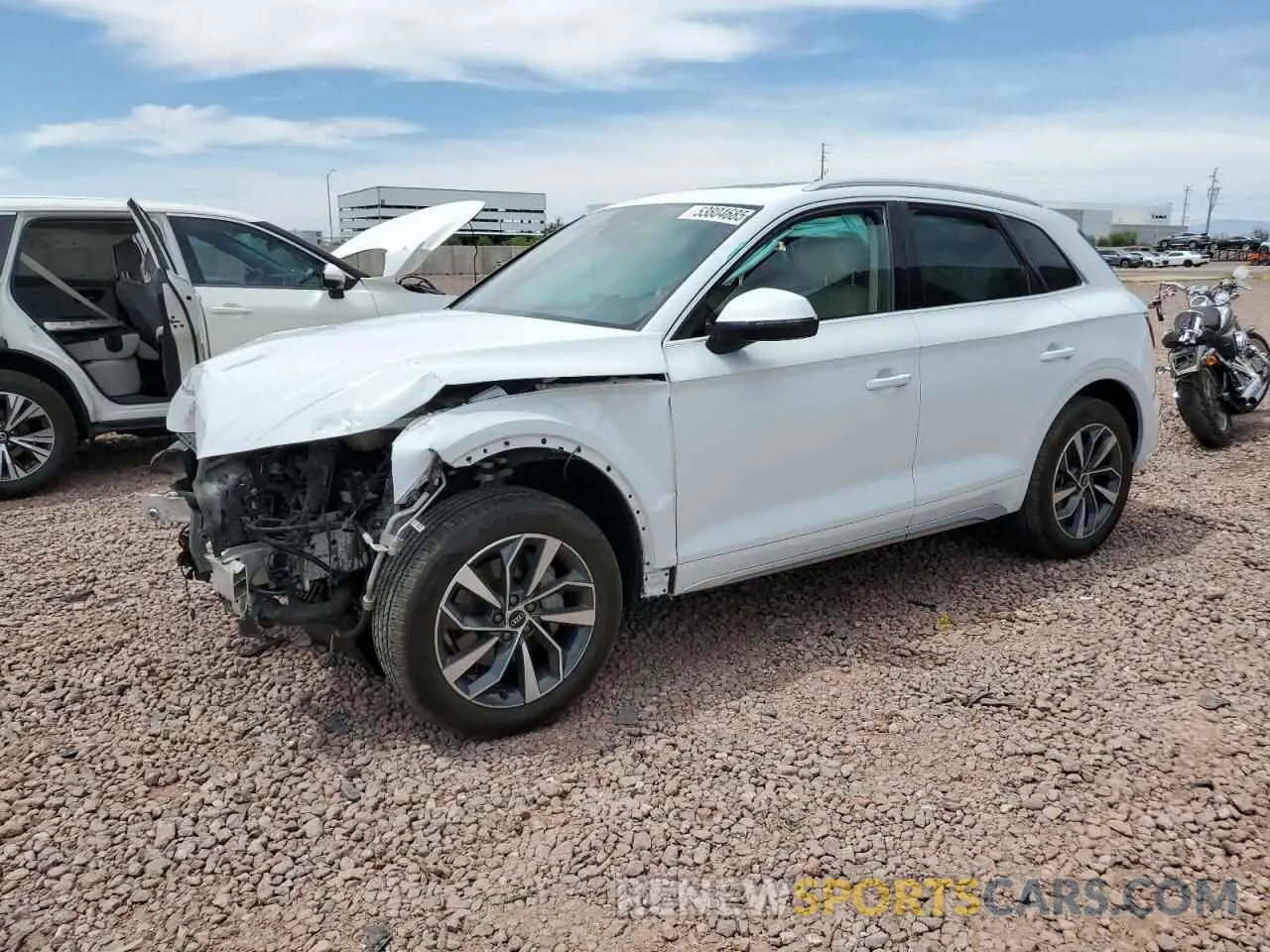 1 fotografías del automóvil dañado WA1AAAFY4M2032460 AUDI Q5 2021