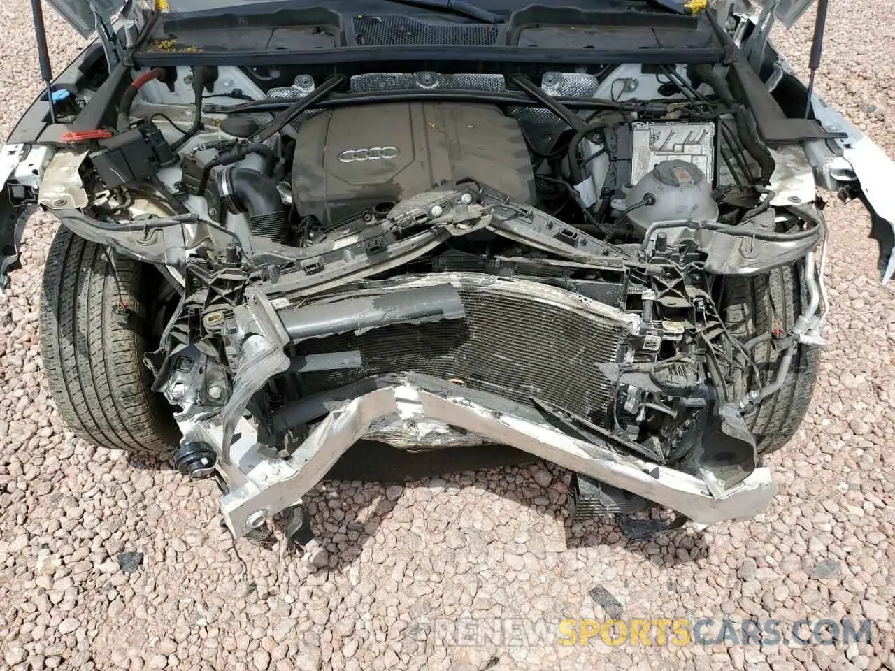 12 fotografías del automóvil dañado WA1AAAFY4M2032460 AUDI Q5 2021