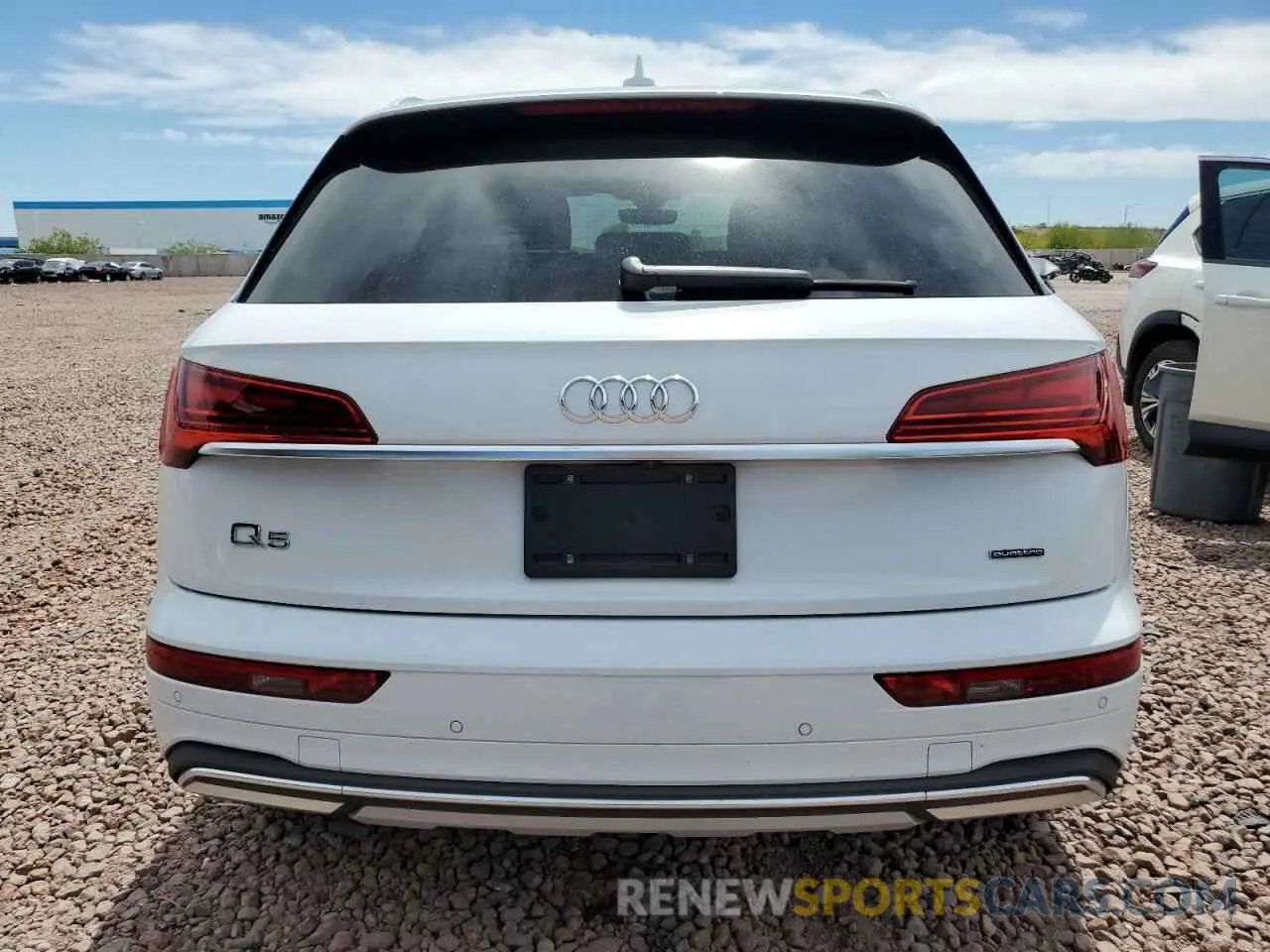 6 fotografías del automóvil dañado WA1AAAFY4M2032460 AUDI Q5 2021