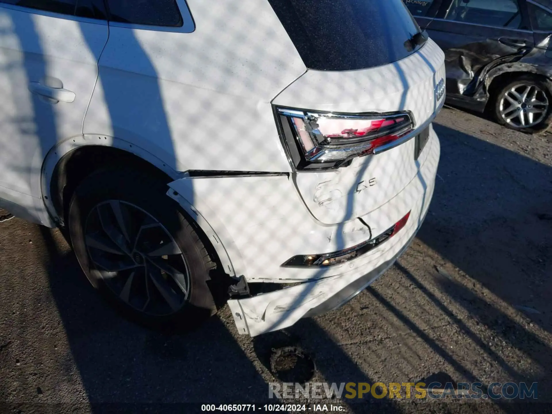 6 fotografías del automóvil dañado WA1AAAFY4M2076720 AUDI Q5 2021