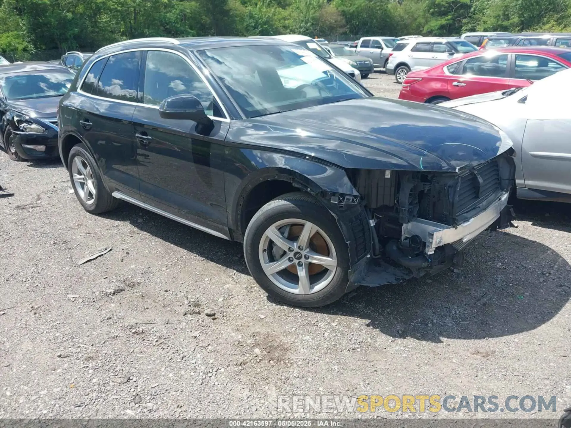 1 fotografías del automóvil dañado WA1AAAFY5M2087242 AUDI Q5 2021
