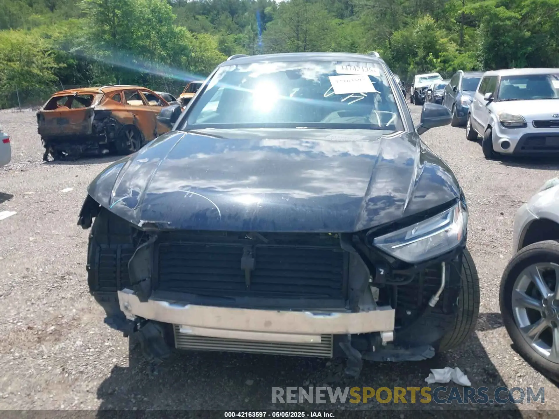12 fotografías del automóvil dañado WA1AAAFY5M2087242 AUDI Q5 2021