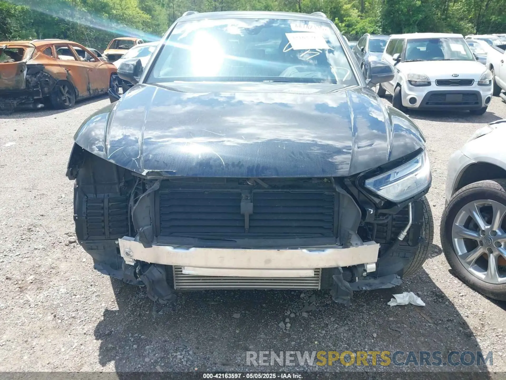 6 fotografías del automóvil dañado WA1AAAFY5M2087242 AUDI Q5 2021