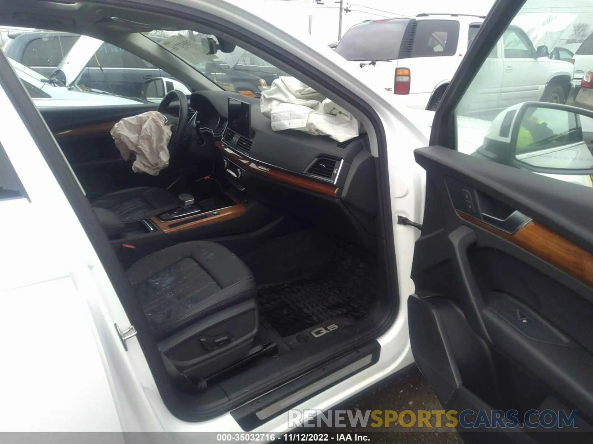 5 fotografías del automóvil dañado WA1AAAFY5M2089525 AUDI Q5 2021