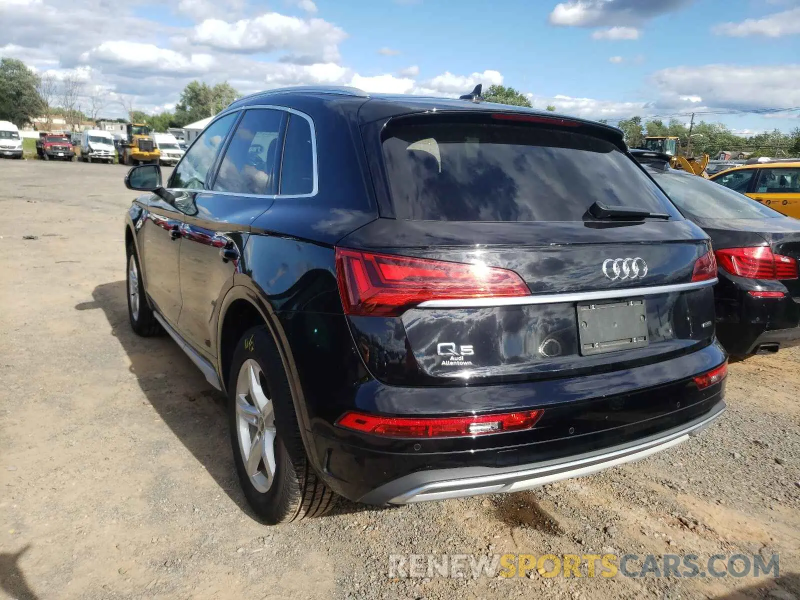 3 fotografías del automóvil dañado WA1AAAFY6M2002912 AUDI Q5 2021