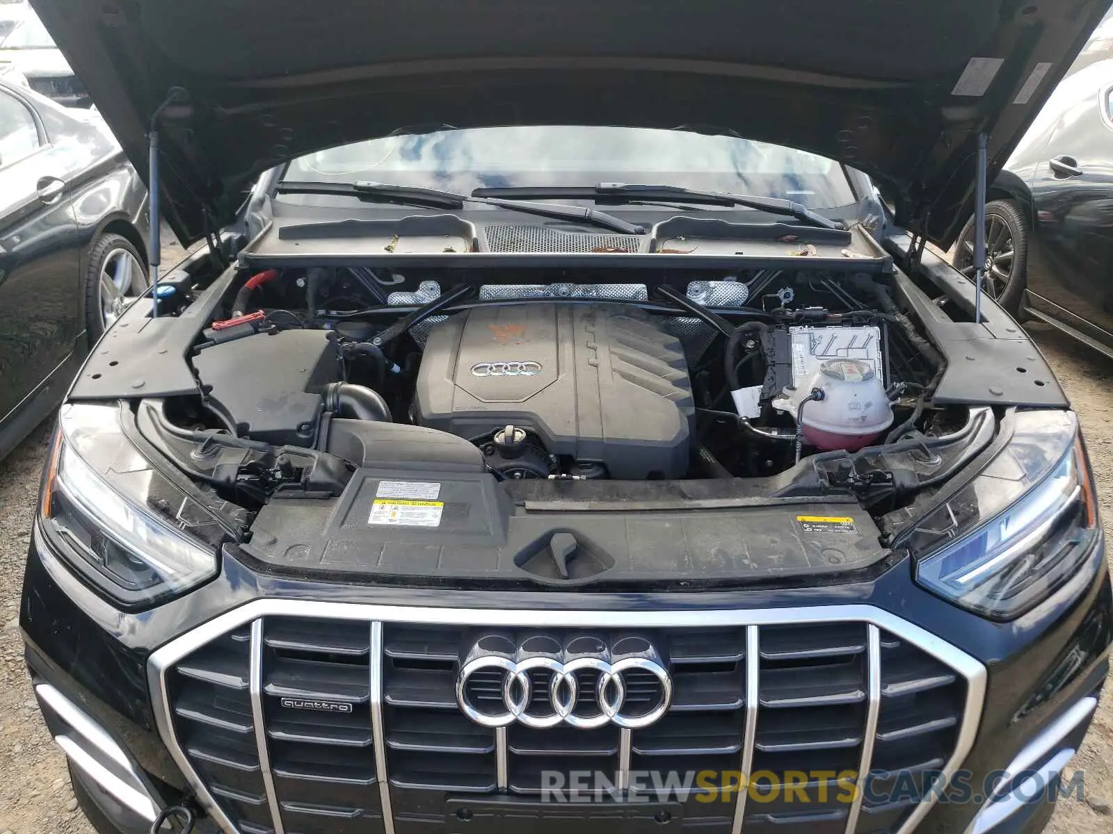 7 fotografías del automóvil dañado WA1AAAFY6M2002912 AUDI Q5 2021