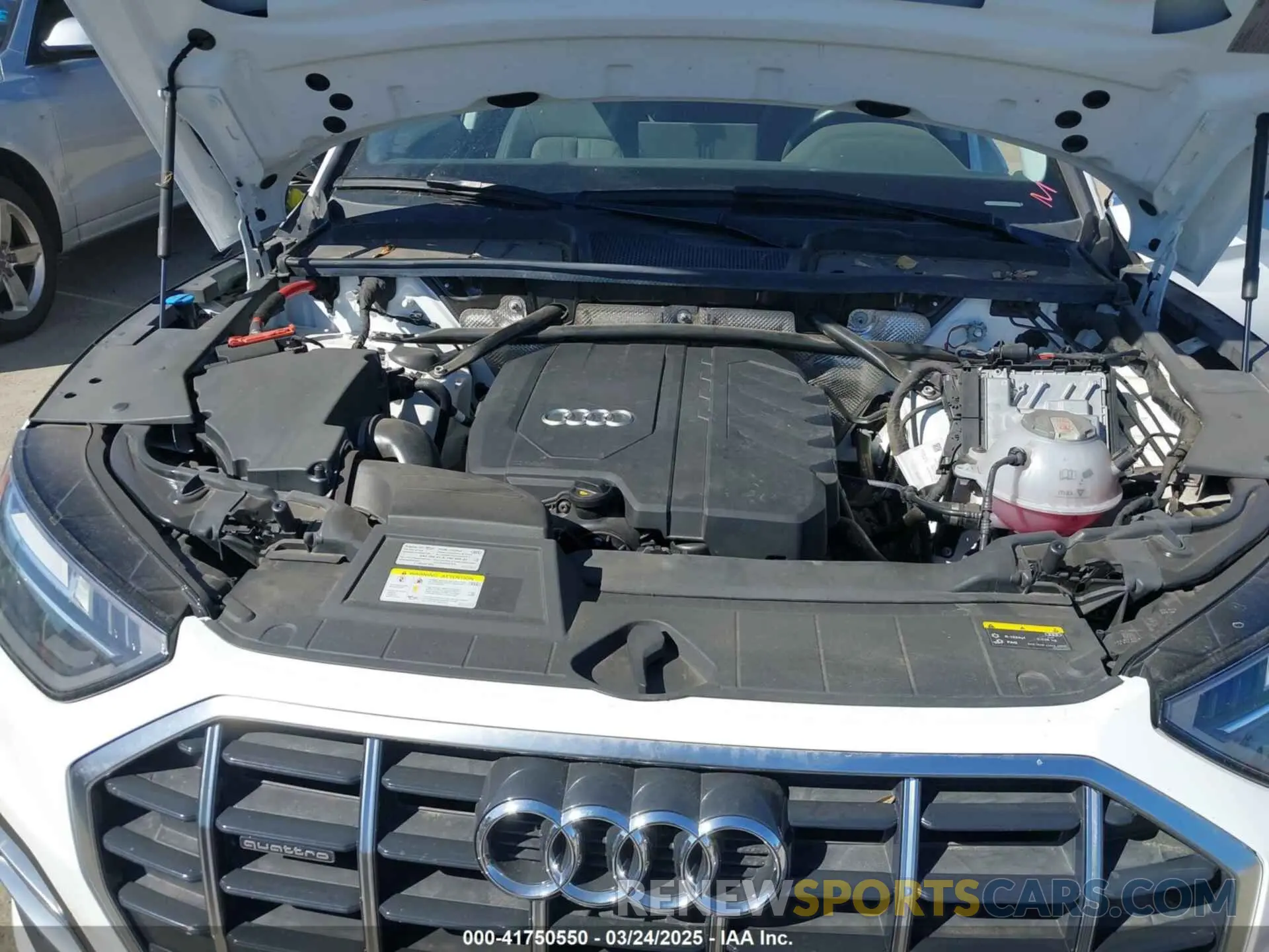 10 fotografías del automóvil dañado WA1AAAFY6M2045811 AUDI Q5 2021