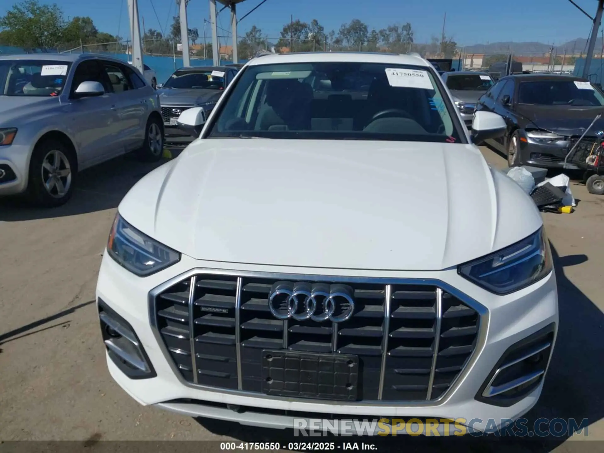 11 fotografías del automóvil dañado WA1AAAFY6M2045811 AUDI Q5 2021