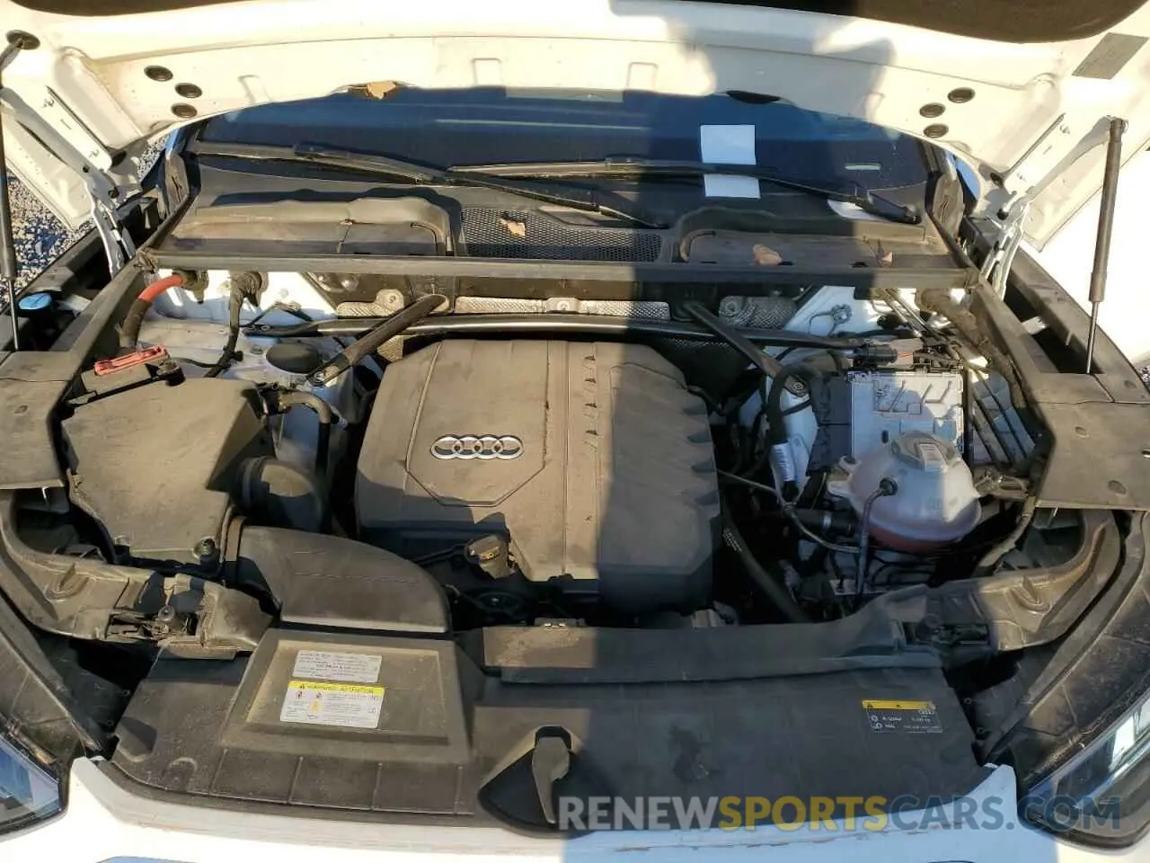 12 fotografías del automóvil dañado WA1AAAFY7M2003647 AUDI Q5 2021