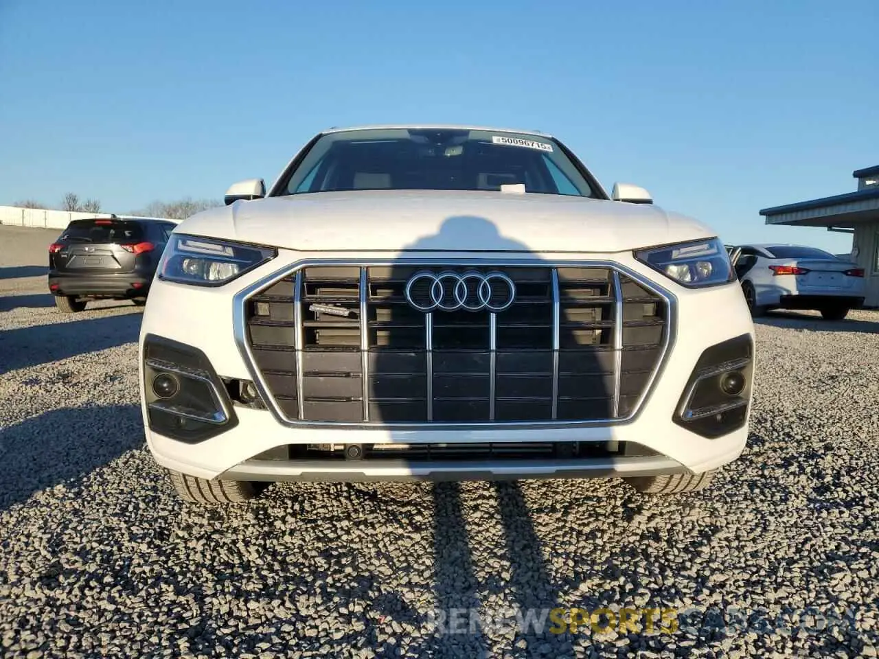 5 fotografías del automóvil dañado WA1AAAFY7M2003647 AUDI Q5 2021