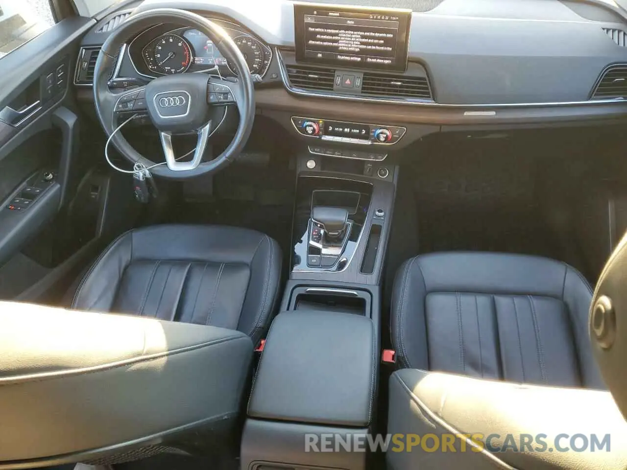 8 fotografías del automóvil dañado WA1AAAFY7M2003647 AUDI Q5 2021